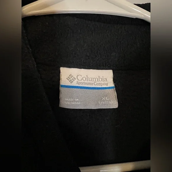 Columbia Fleece Zip Up Jacket in Youth XL (18/20) - Picture 3 of 4
